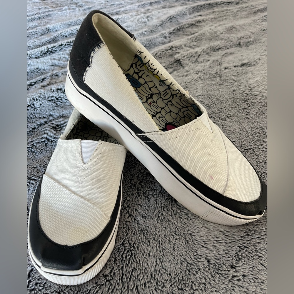 Toms Alpargata Boardwalk White Sneaker
